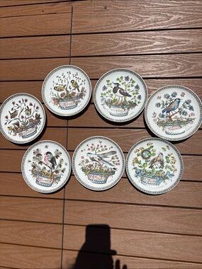 Vintage Hutschenreuther Germany Bird of the Month Plates | Ole Winther Design